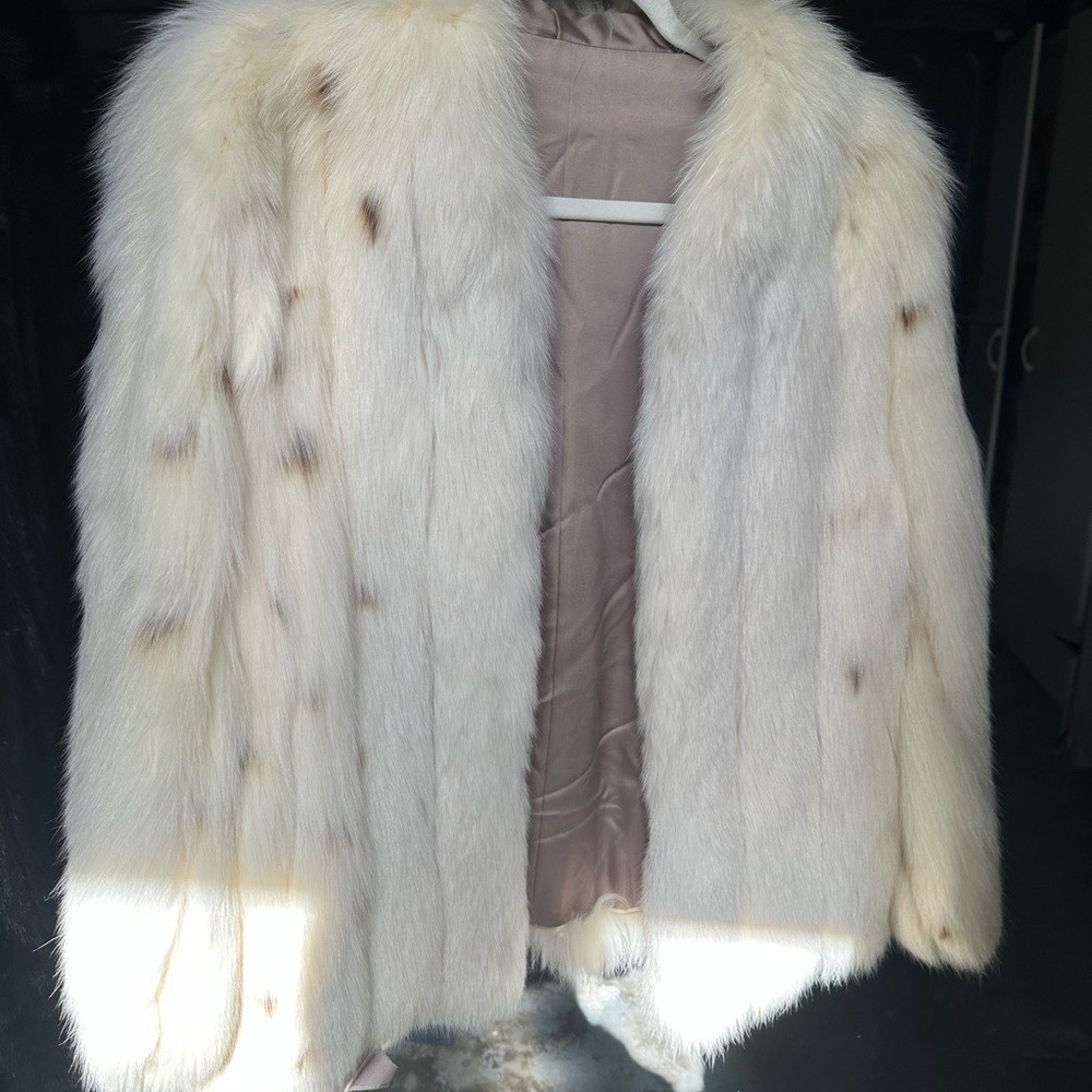 WHITE RABBIT COAT